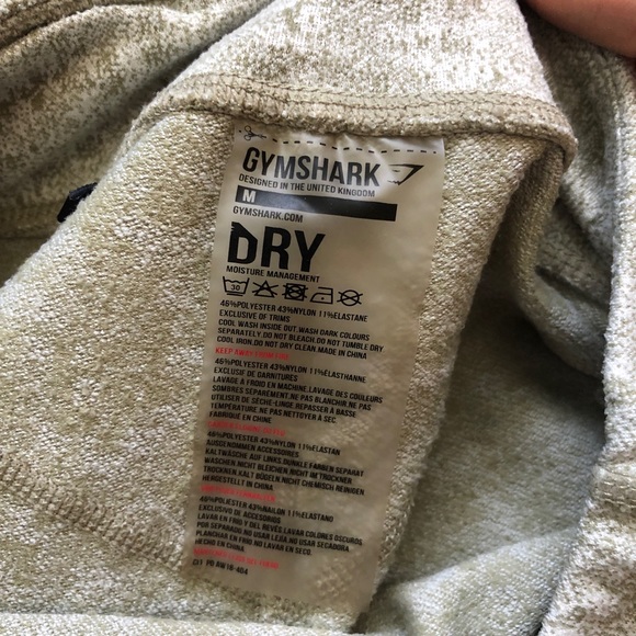 Gymshark Fleur Texture Khaki Marl Leggings - Picture 5 of 14